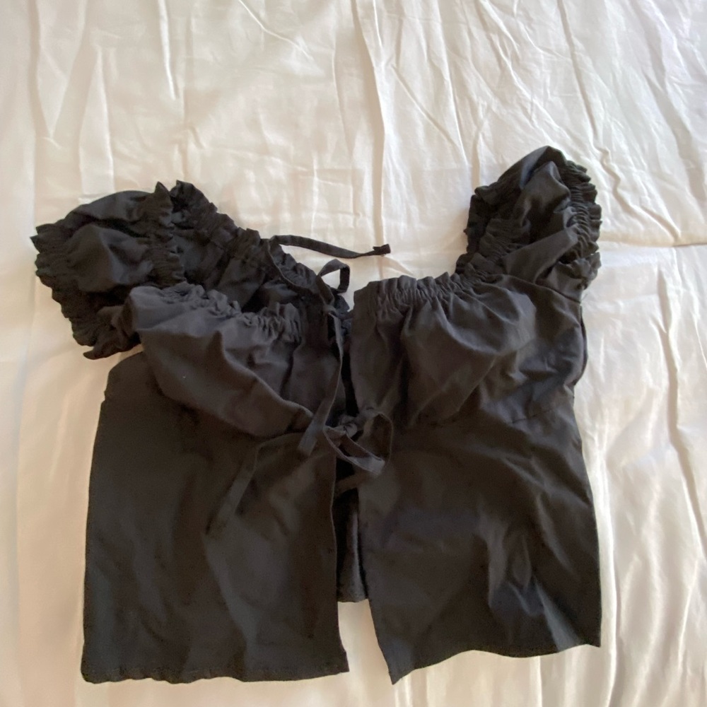 Black tie top